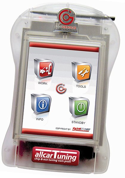 Vand Diagnoza Tuning inlocuieste file ECU pe masina Genius Touch Map